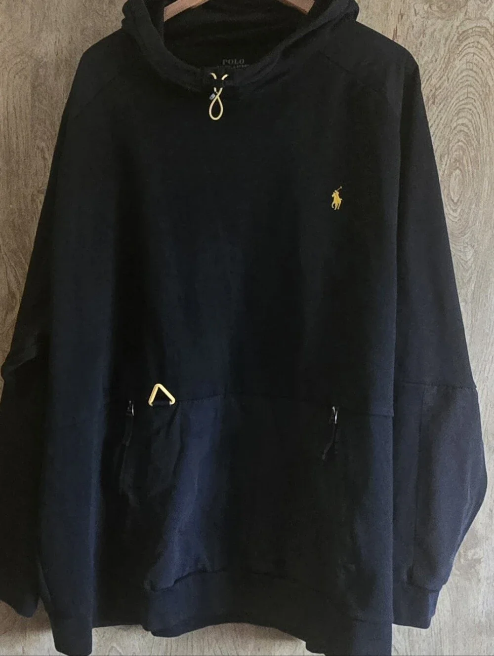 Polo Ralph Lauren Hybird Tech Hoodie Utility Pullcord Size 4XLT